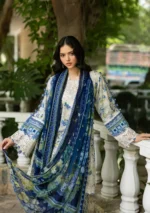 My Fashion Road Elaf Signature Embroidered Lawn with Chiffon Dupatta Vol II ’26 | 8B