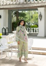 My Fashion Road Elaf Signature Embroidered Lawn with Chiffon Dupatta Vol II ’26 | 6A