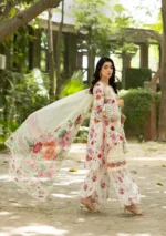 My Fashion Road Elaf Signature Embroidered Lawn with Chiffon Dupatta Vol II ’26 | 4A