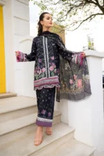 My Fashion Road Sobia Nazir Prints Lawn Unstitched Suit 2026 | 4B