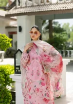 My Fashion Road Elaf Signature Embroidered Lawn with Chiffon Dupatta Vol II ’26 | 4B