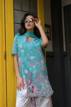 My Fashion Road Sobia Nazir Prints Lawn Unstitched Suit 2026 | 5B