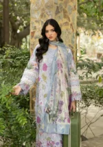 My Fashion Road Elaf Signature Embroidered Lawn with Chiffon Dupatta Vol II ’26 | 5A