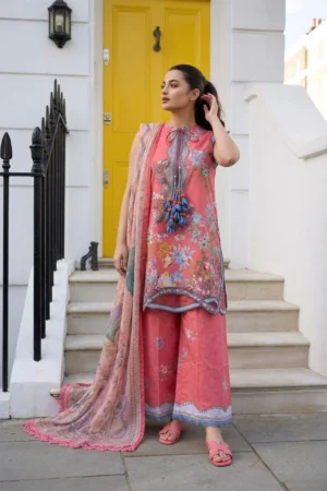My Fashion Road Sobia Nazir Prints Lawn Unstitched Suit 2026 | 6B