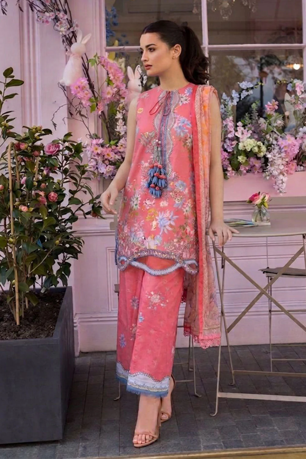 My Fashion Road Sobia Nazir Prints Lawn Unstitched Suit 2026 | 6B My Fashion Road Sobia Nazir Prints Lawn Unstitched Suit 2026 | 6B