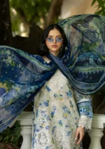 My Fashion Road Elaf Signature Embroidered Lawn with Chiffon Dupatta Vol II ’26 | 8B