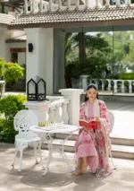 My Fashion Road Elaf Signature Embroidered Lawn with Chiffon Dupatta Vol II ’26 | 4B