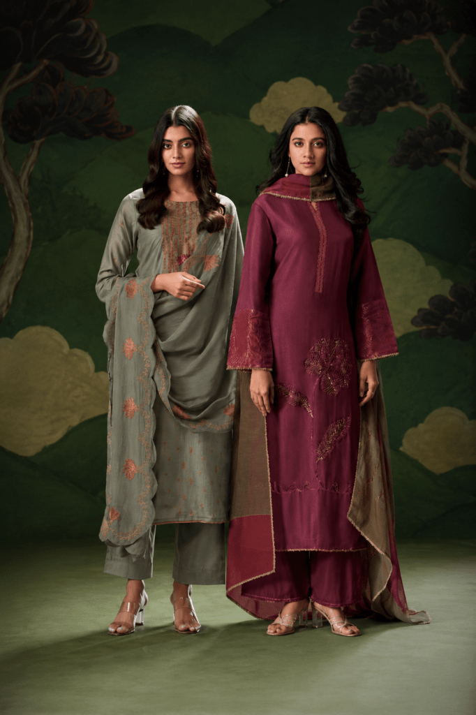 My Fashion Road Premium Ganga/Omtex Unstitched Suits Combo deal | Buy1get1free