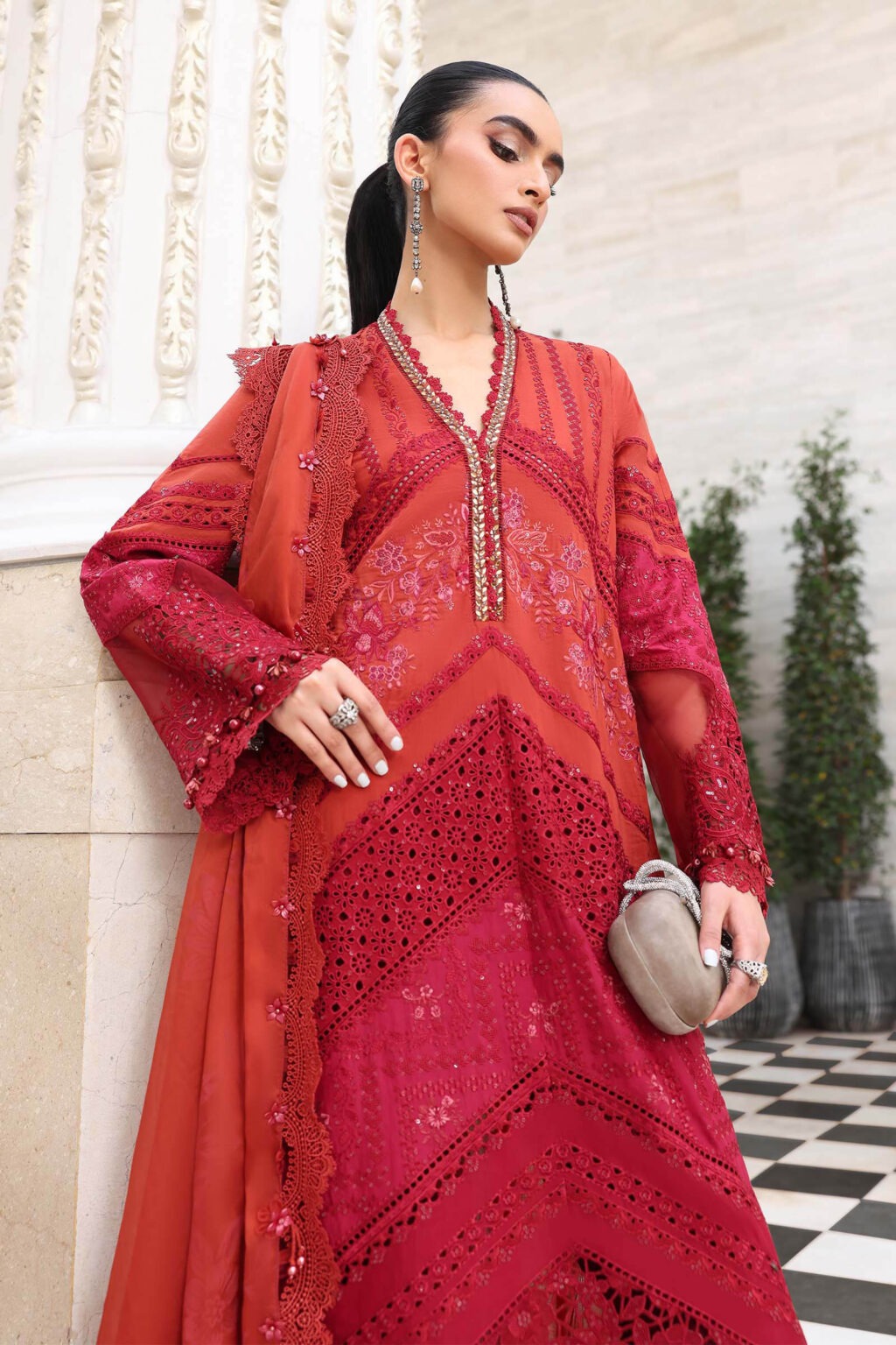 My Fashion Road MariaB Eid Lawn Unsititched Suit 2026 | 13 My Fashion Road MariaB Eid Lawn Unsititched Suit 2026 | 13