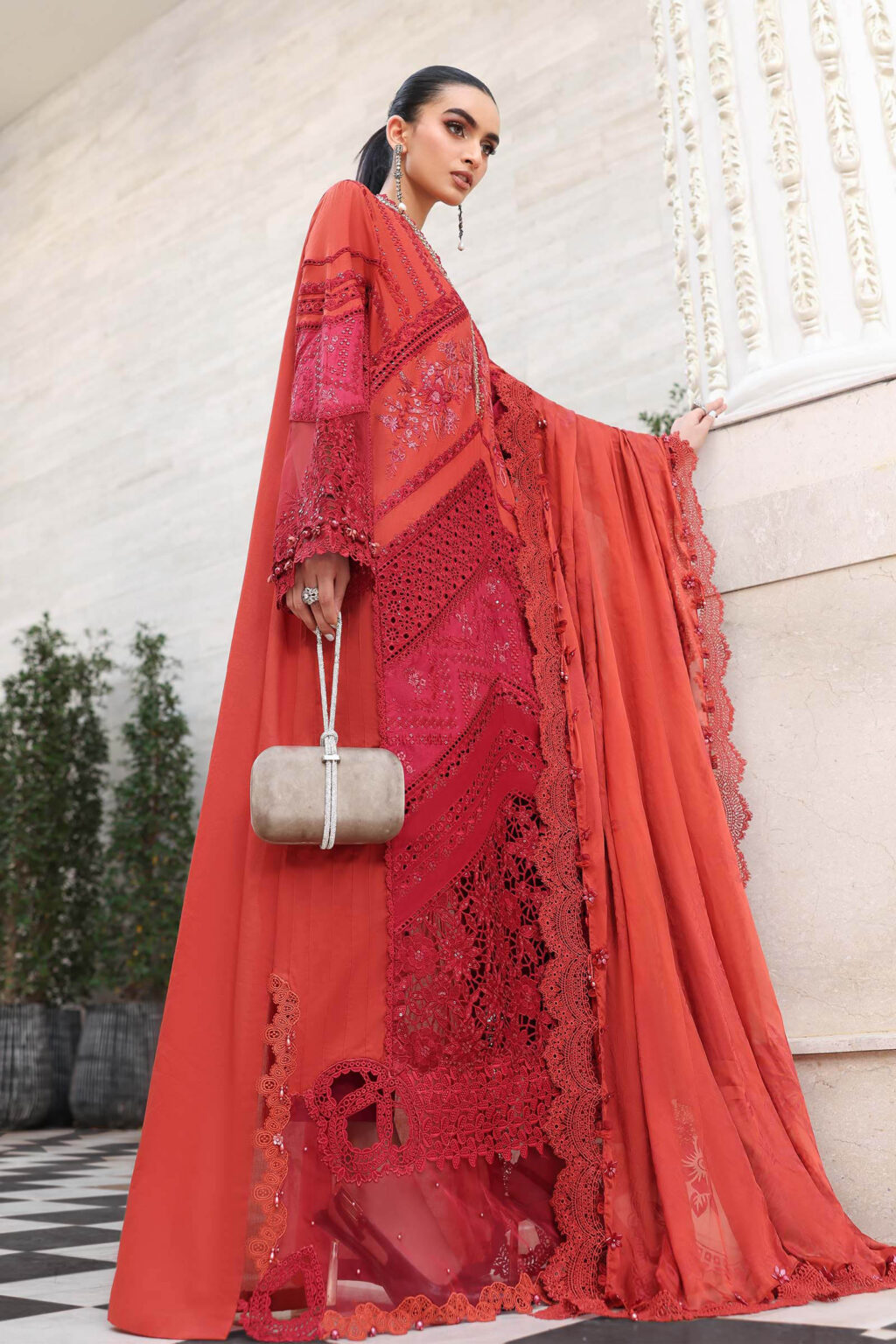 My Fashion Road MariaB Eid Lawn Unsititched Suit 2026 | 13 My Fashion Road MariaB Eid Lawn Unsititched Suit 2026 | 13