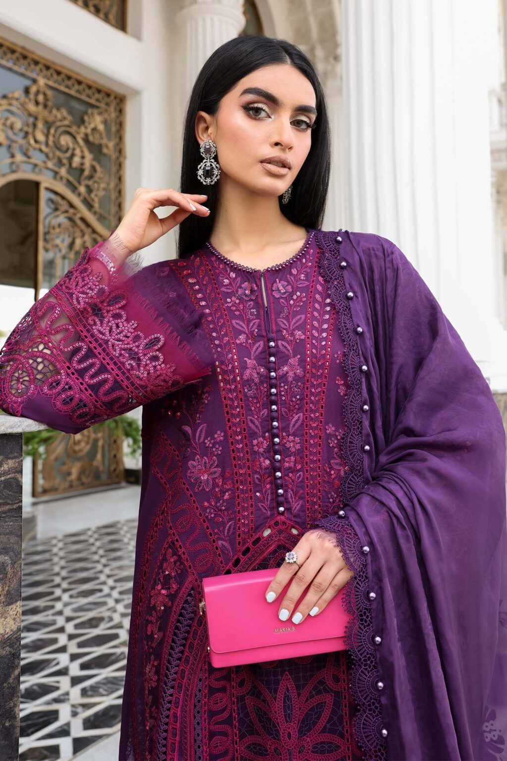 My Fashion Road MariaB Eid Lawn Unsititched Suit 2026 | 14 My Fashion Road MariaB Eid Lawn Unsititched Suit 2026 | 14