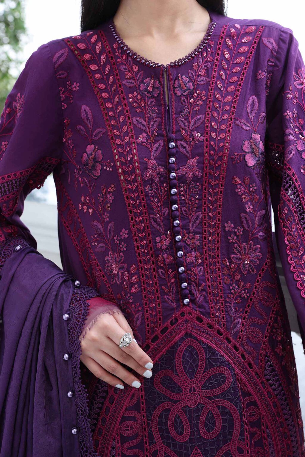 My Fashion Road MariaB Eid Lawn Unsititched Suit 2026 | 14 My Fashion Road MariaB Eid Lawn Unsititched Suit 2026 | 14