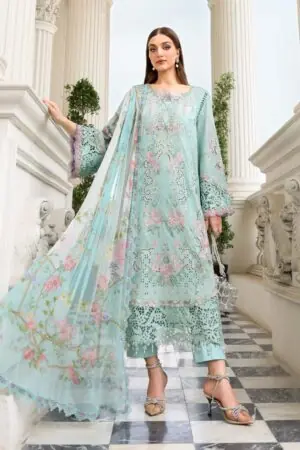 My Fashion Road MariaB Eid Lawn Unsititched Suit 2026 | 15
