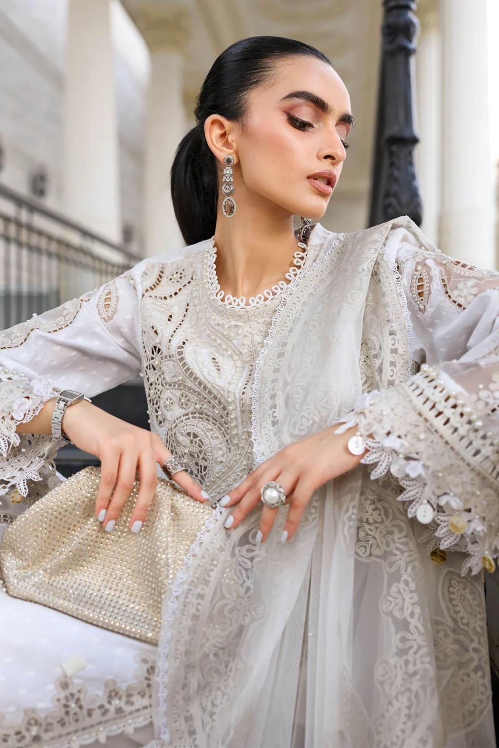 My Fashion Road MariaB Eid Lawn Unsititched Suit 2026 | 01 My Fashion Road MariaB Eid Lawn Unsititched Suit 2026 | 01