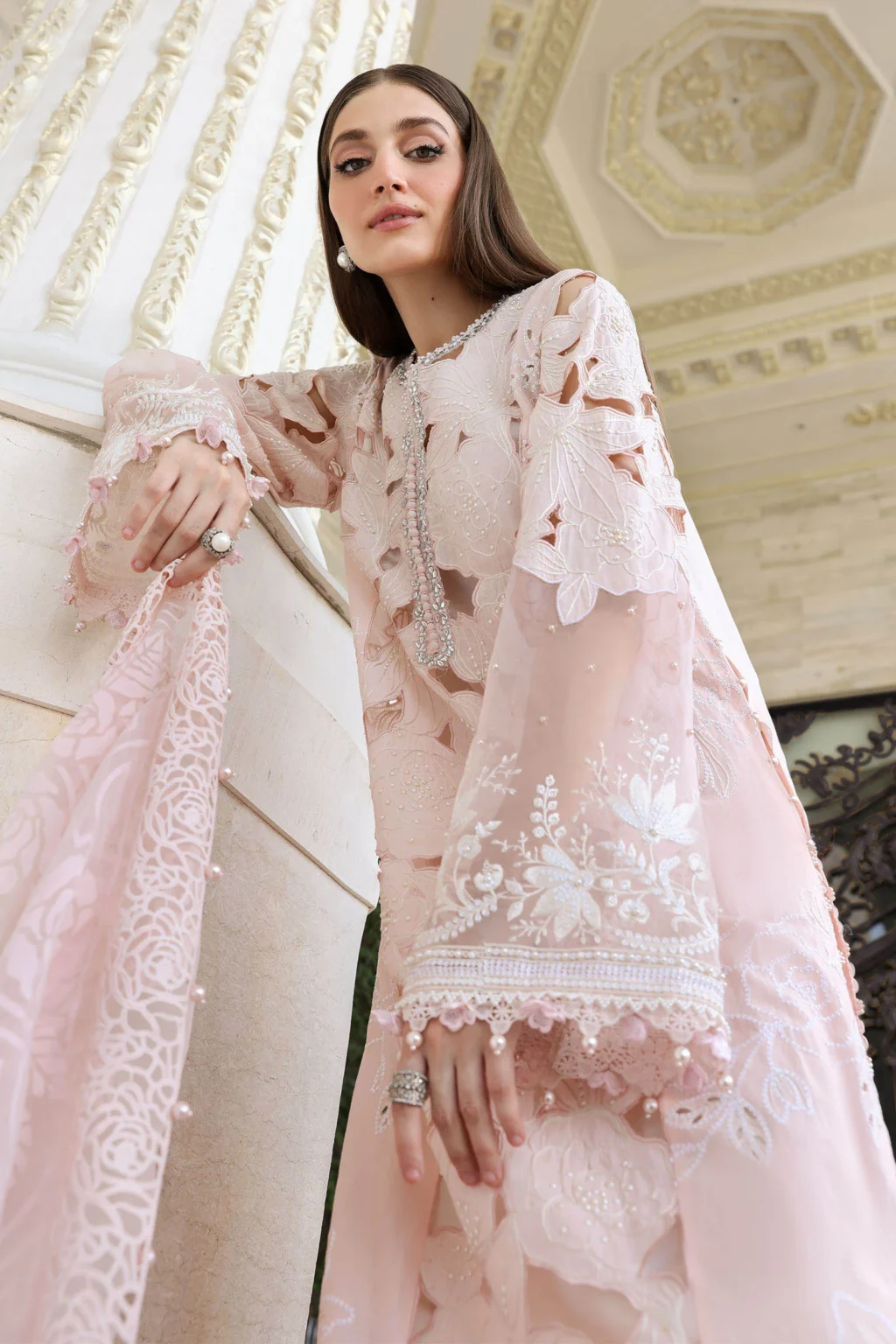 My Fashion Road MariaB Eid Lawn Unsititched Suit 2026 | 02 My Fashion Road MariaB Eid Lawn Unsititched Suit 2026 | 02