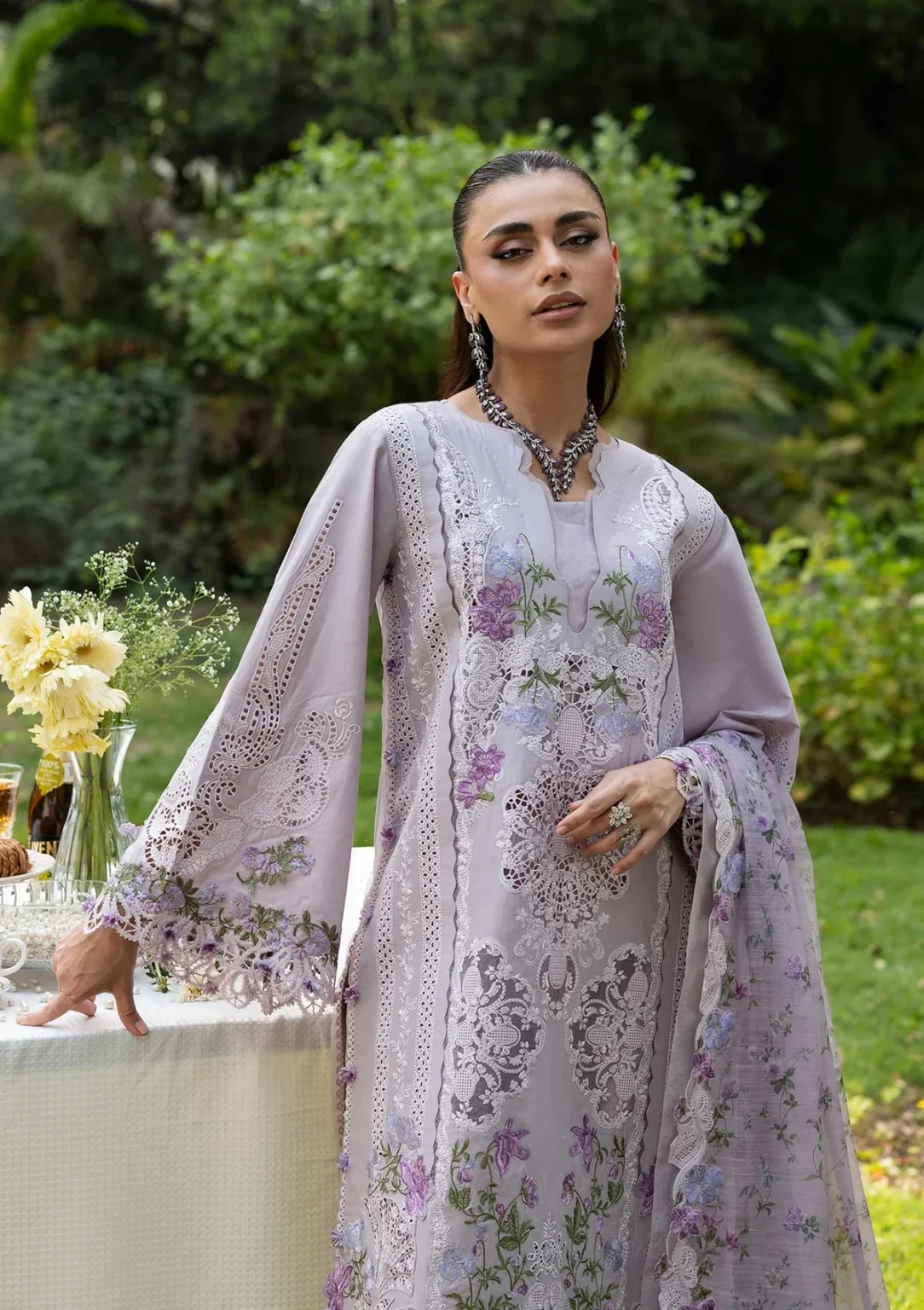 My Fashion Road Elaf Luxury Lawn Unstitched Suit Vol II 2026 | ELQ – 4B My Fashion Road Elaf Luxury Lawn Unstitched Suit Vol II 2026 | ELQ – 4B