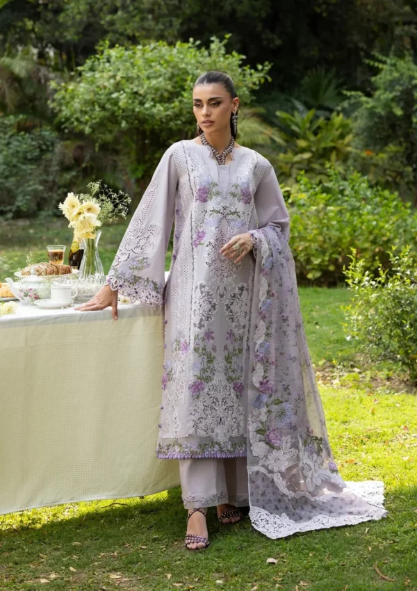 My Fashion Road Elaf Luxury Lawn Unstitched Suit Vol II 2026 | ELQ – 4B