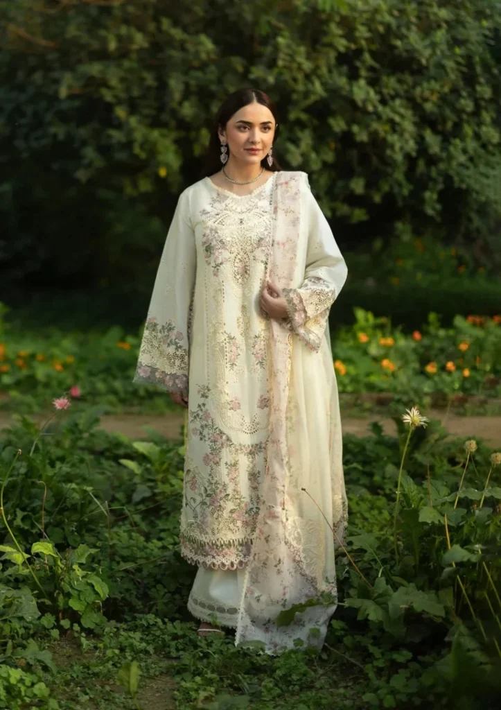 My Fashion Road Elaf Luxury Lawn Unstitched Suit Vol II 2026 |ELQ-7B