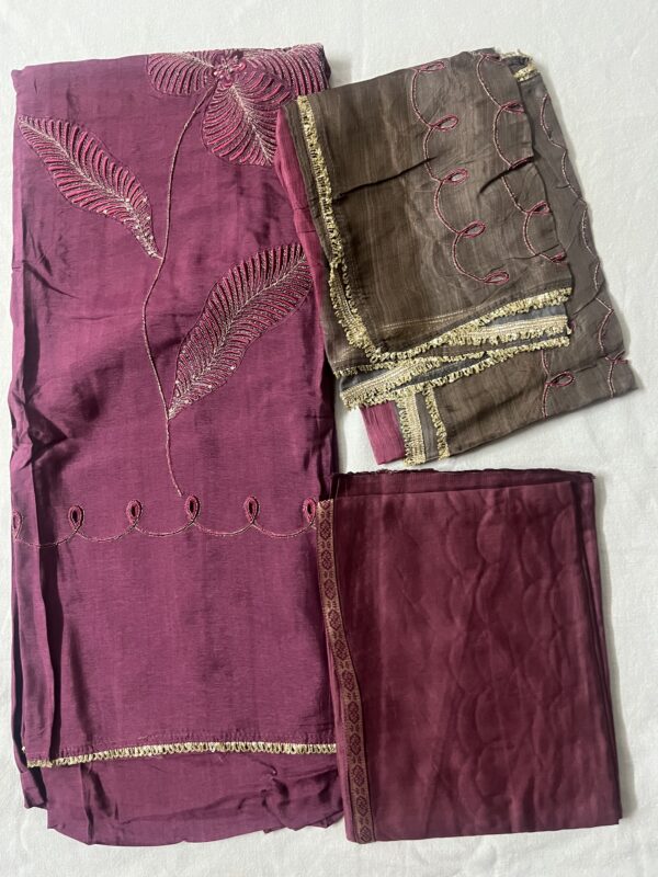 My Fashion Road Premium Ganga/Omtex Unstitched Suits Combo deal | Buy1get1free