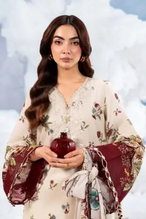 My Fashion Road MariaB MBasics Dreamscape Unstitched Suit Eid 2026 | 01B