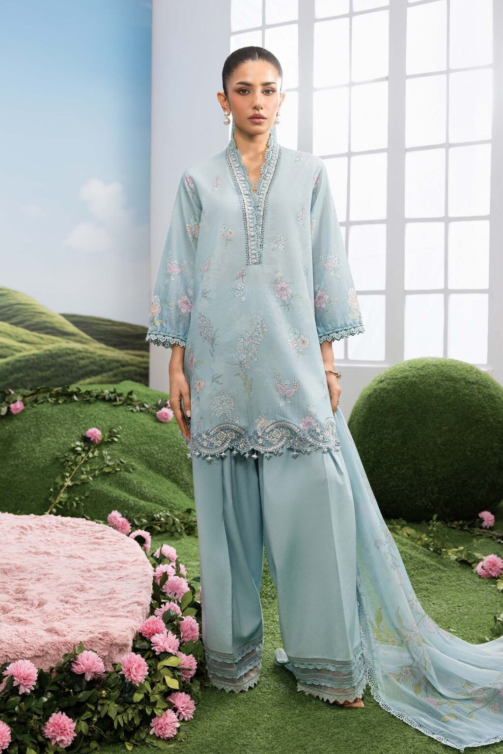 My Fashion Road MariaB MBasics Dreamscape Unstitched Suit Eid 2026 | 02B My Fashion Road MariaB MBasics Dreamscape Unstitched Suit Eid 2026 | 02B