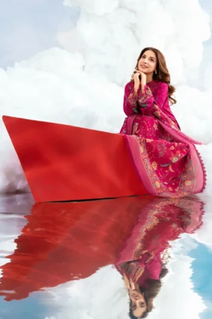 My Fashion Road MariaB MBasics Dreamscape Unstitched Suit Eid 2026 | 03B