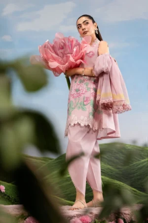 My Fashion Road MariaB MBasics Dreamscape Unstitched Suit Eid 2026 | 04A