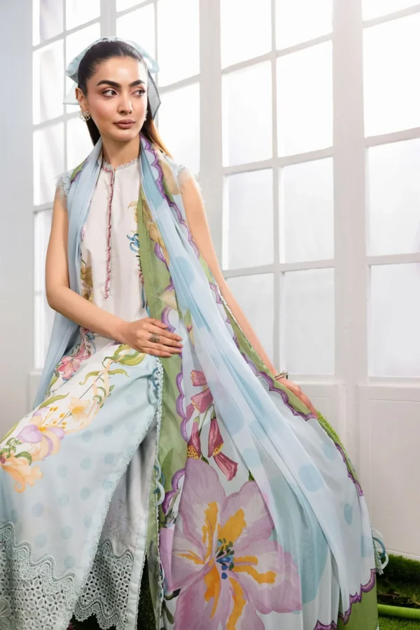 My Fashion Road MariaB MBasics Dreamscape Unstitched Suit Eid 2026 | 05A