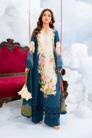 My Fashion Road MariaB MBasics Dreamscape Unstitched Suit Eid 2026 | 05B