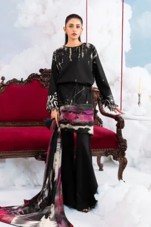 My Fashion Road MariaB MBasics Dreamscape Unstitched Suit Eid 2026 | 06A