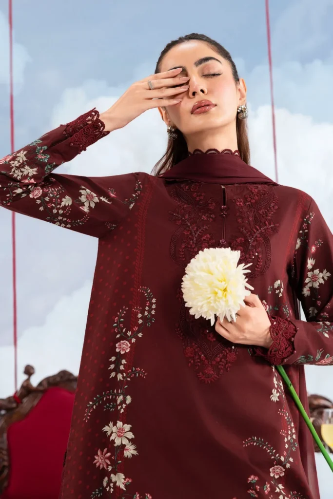 My Fashion Road MariaB MBasics Dreamscape Unstitched Suit Eid 2026 | 07A