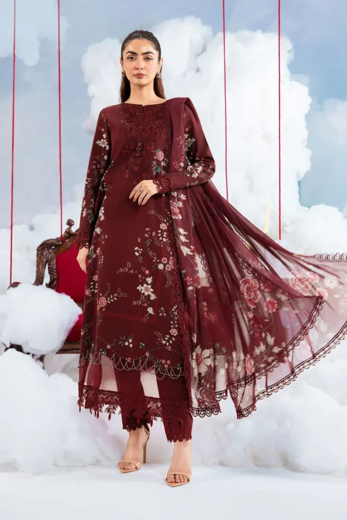 My Fashion Road MariaB MBasics Dreamscape Unstitched Suit Eid 2026 | 07A