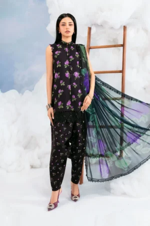 My Fashion Road MariaB MBasics Dreamscape Unstitched Suit Eid 2026 | 09B