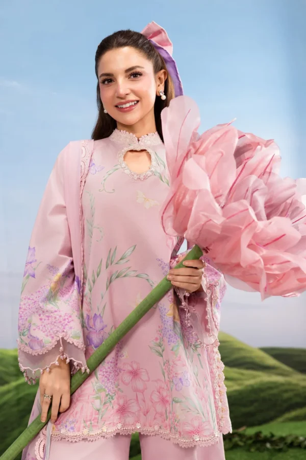 My Fashion Road MariaB MBasics Dreamscape Unstitched Suit Eid 2026 | 010B