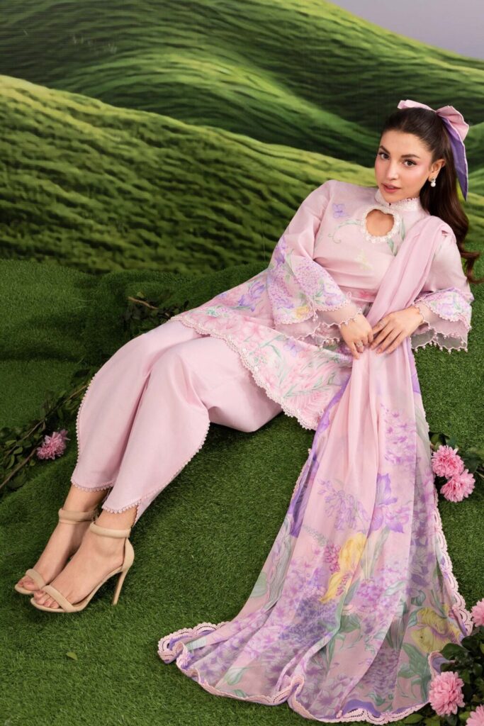 My Fashion Road MariaB MBasics Dreamscape Unstitched Suit Eid 2026 | 010B