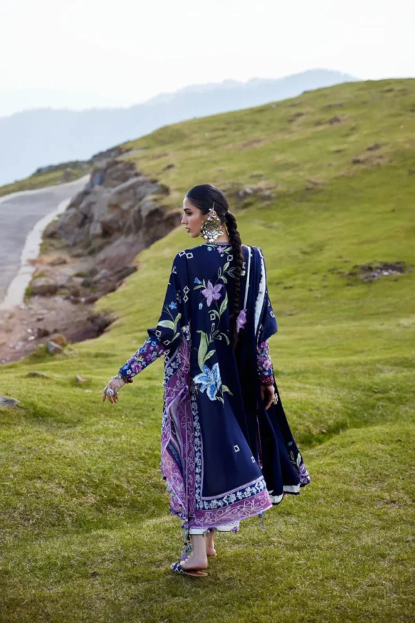 My Fashion Road Elan Pakistani Lawn Unstitched Suit 2026 | SONAMARG 9B