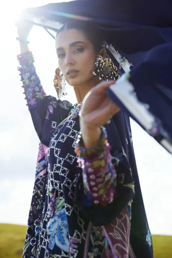 My Fashion Road Elan Pakistani Lawn Unstitched Suit 2026 | SONAMARG 9B
