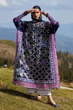 My Fashion Road Elan Pakistani Lawn Unstitched Suit 2026 | SONAMARG 9B