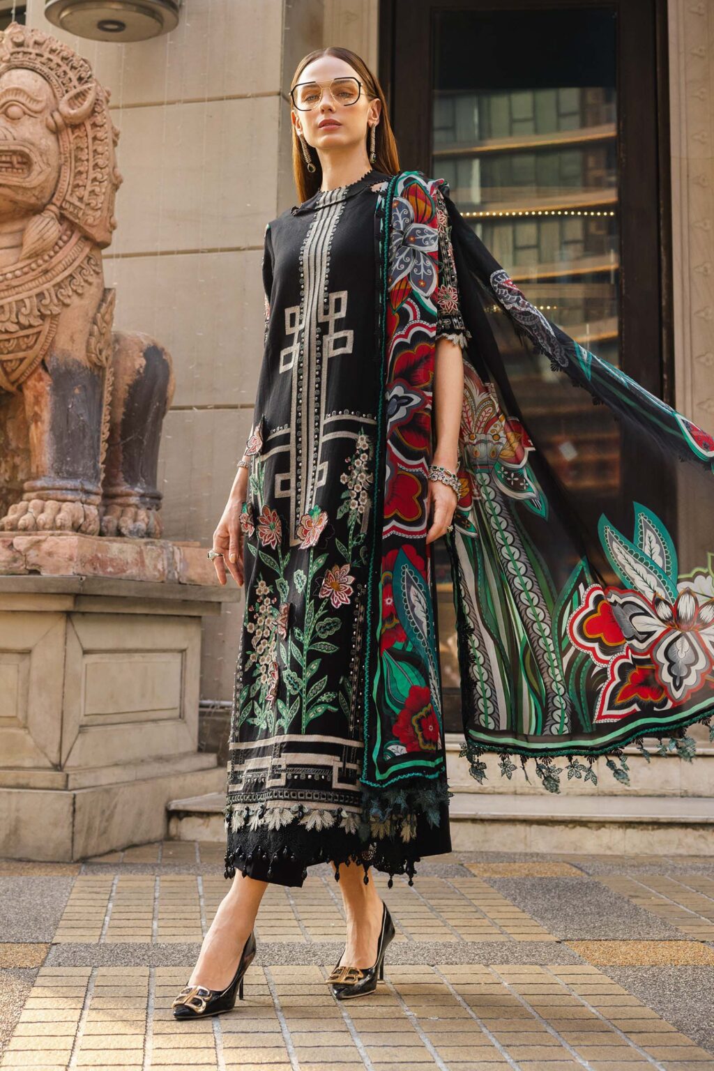 My Fashion Road MariaB Eid Lawn Unsititched Suit 2026 | 11 My Fashion Road MariaB Eid Lawn Unsititched Suit 2026 | 11