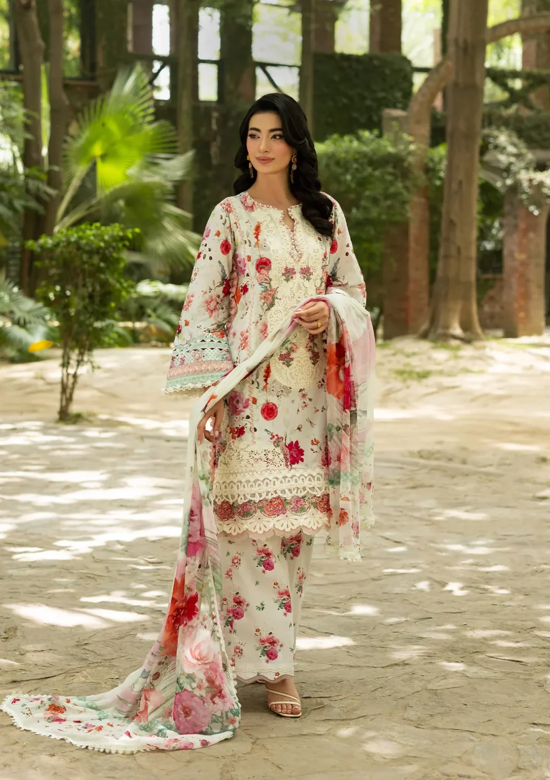 My Fashion Road Elaf Signature Embroidered Lawn with Chiffon Dupatta Vol II ’26 | 4A My Fashion Road Elaf Signature Embroidered Lawn with Chiffon Dupatta Vol II ’26 | 4A