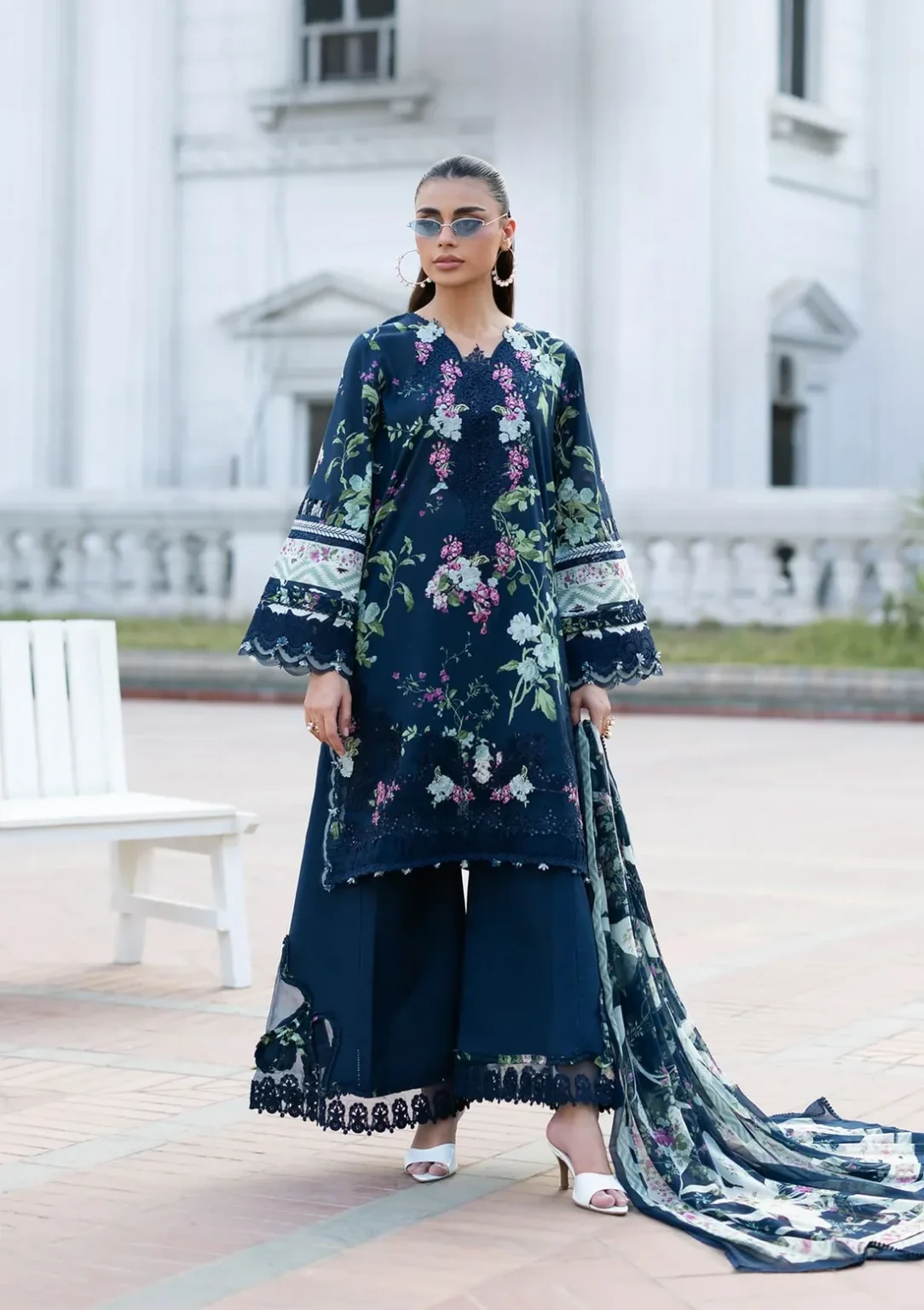 My Fashion Road Elaf Signature Embroidered Lawn with Chiffon Dupatta Vol II ’26 | 3A My Fashion Road Elaf Signature Embroidered Lawn with Chiffon Dupatta Vol II ’26 | 3A