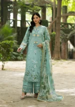 My Fashion Road Elaf Signature Embroidered Lawn with Chiffon Dupatta Vol II ’26 | 6B