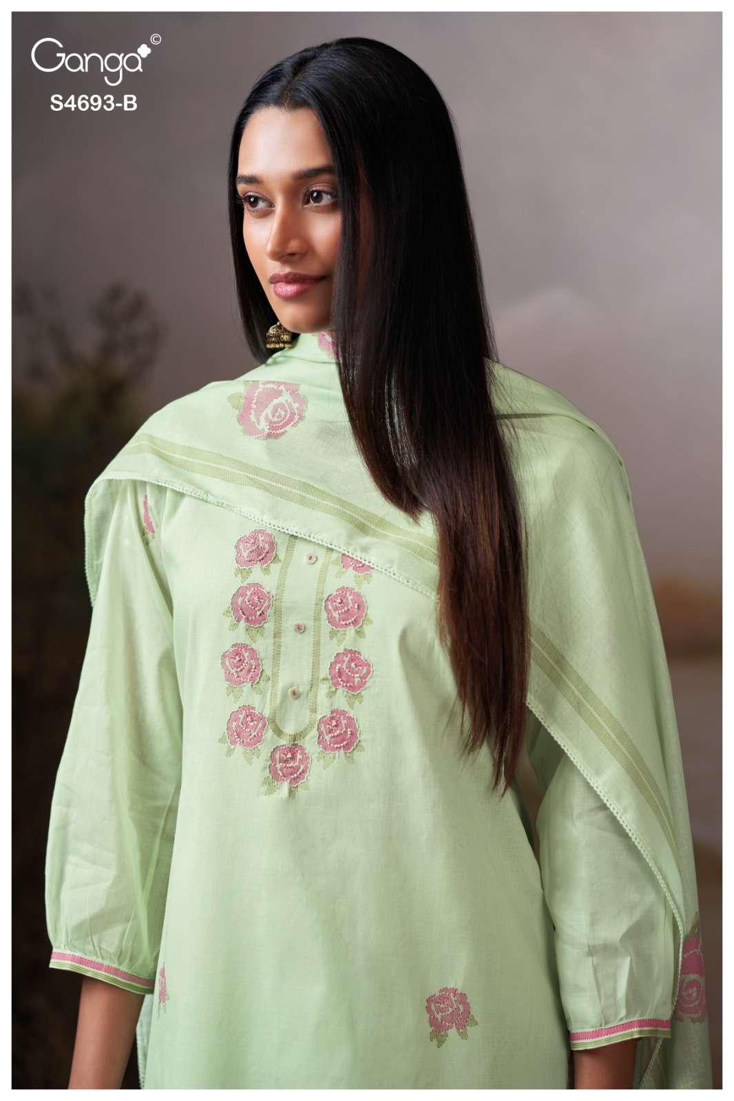 My Fashion Road Ganga Fashion Alessia Pure Organdy Fancy Suit | S4693 – B My Fashion Road Ganga Fashion Alessia Pure Organdy Fancy Suit | S4693 – B