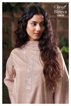My Fashion Road Ganga Fashion Bireva Exclusive Fancy Ladies Dress | S4676 – A