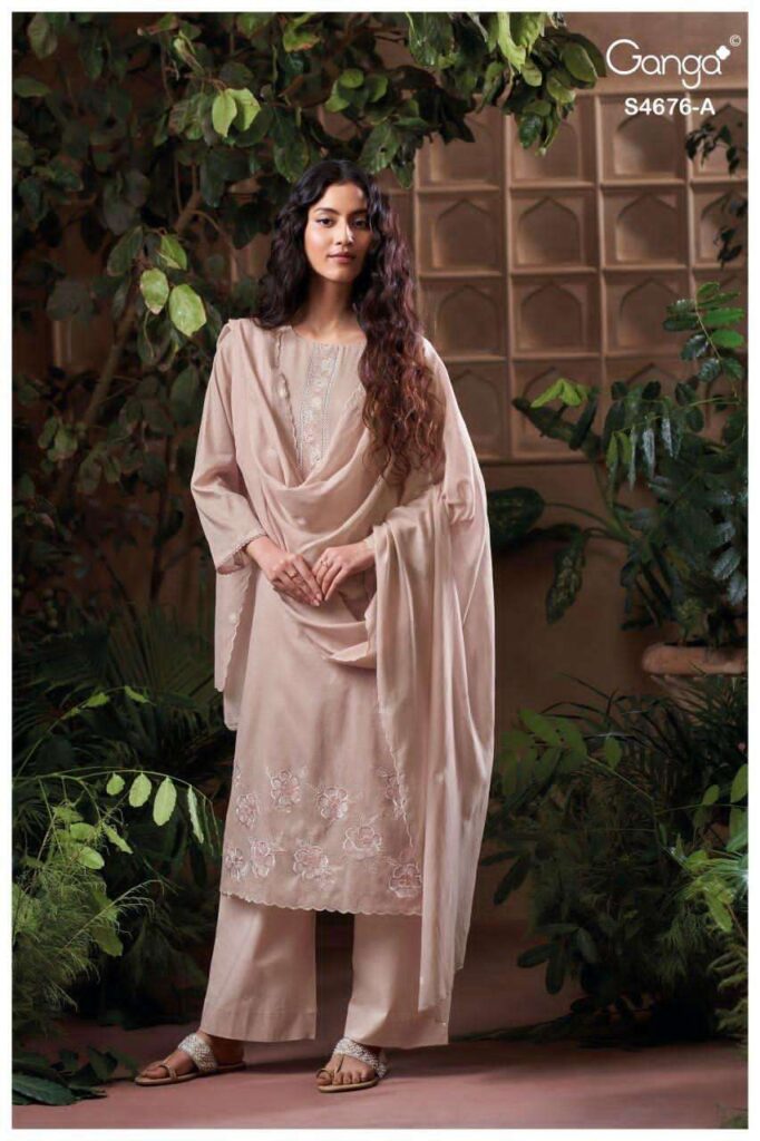 My Fashion Road Ganga Fashion Bireva Exclusive Fancy Ladies Dress | S4676 – A