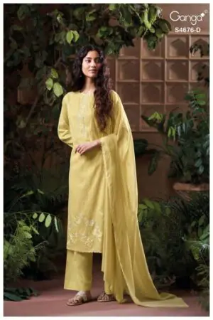My Fashion Road Ganga Fashion Bireva Exclusive Fancy Ladies Dress | S4676 – D