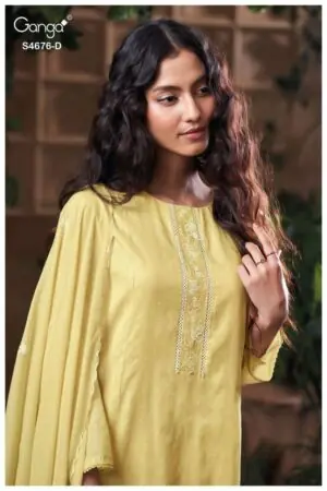My Fashion Road Ganga Fashion Bireva Exclusive Fancy Ladies Dress | S4676 – D