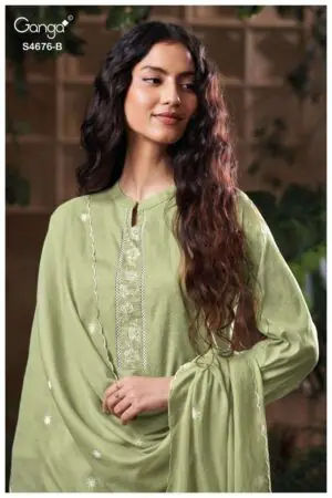 My Fashion Road Ganga Fashion Bireva Exclusive Fancy Ladies Dress | S4676 – B