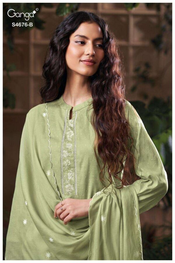 My Fashion Road Ganga Fashion Bireva Exclusive Fancy Ladies Dress | S4676 – B