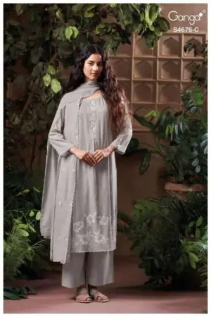 My Fashion Road Ganga Fashion Bireva Exclusive Fancy Ladies Dress | S4676 – C